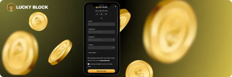 Lucky Block Casino Anmeldung